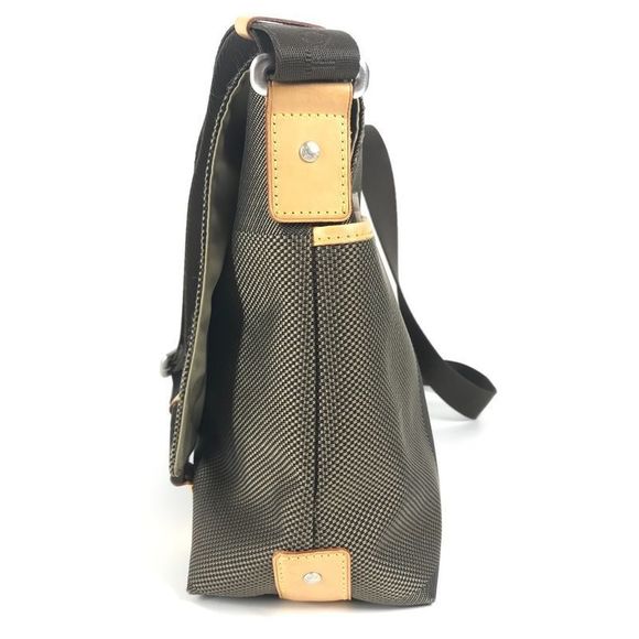 Louis Vuitton Shoulder Bag Roux M93077 Damier Geant Canvas Tail Khaki - Picture 4 of 9